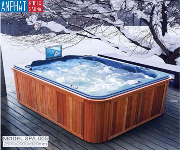 chi tiết bồn tắm massage Govern