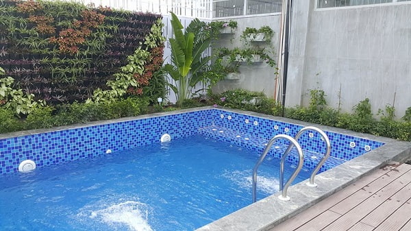 công trình bể bơi, công trình bể bơi gia đình