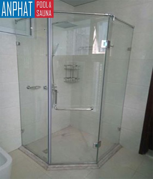 Phòng xông hơi ướt kính cường lực an toàn