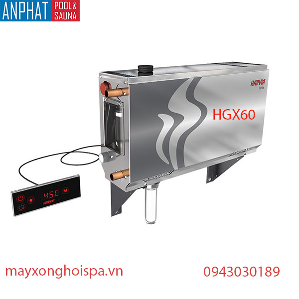 Cấu tạo máy xông hơi ướt Harvia HGX 60