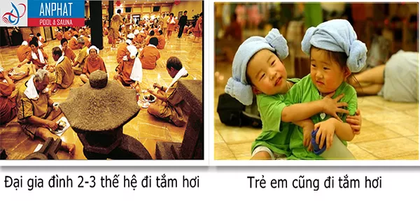 Xông hơi kiểu Hàn Quốc đề cáo tính tập thể