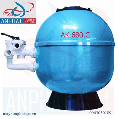 Bình lọc cát bể bơi Kripsol van ngang AK 680.C