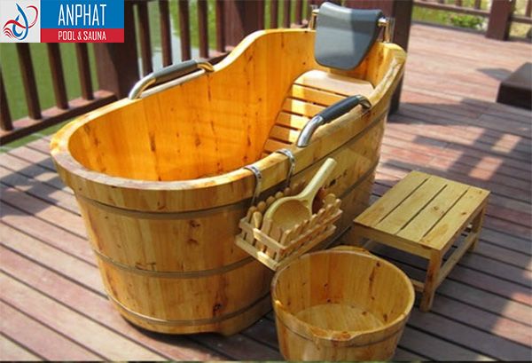 Công dụng của bồn tắm massage gỗ Pơ mu