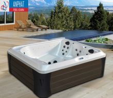 Bể sục Monalisa hình vuông mẫu M-3396