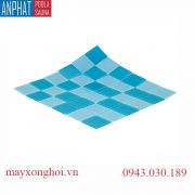 Gạch mosaic màu xanh nhạt