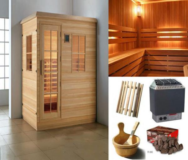 Lựa chọn phụ kiện cho phòng xông hơi khô