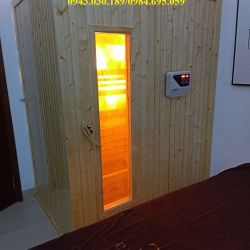 Bàn giao phòng xông hơi khô đá muối Himalaya cho spa CHOCO