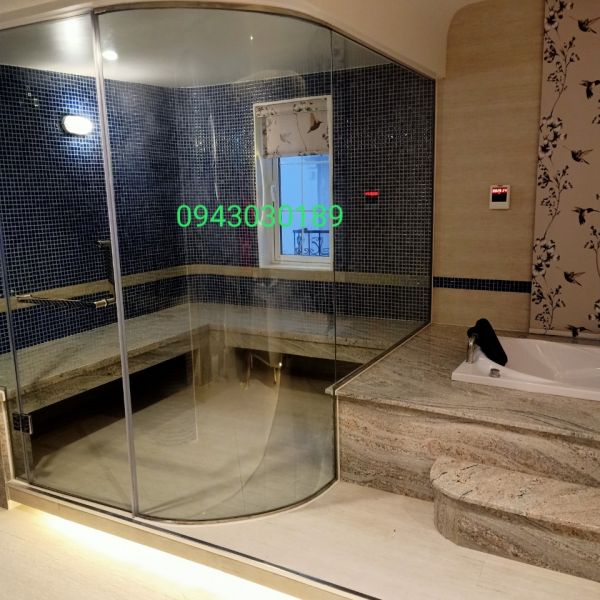 Bàn giao phòng xông hơi ướt gia đình, Bồn tắm massage cho chị Phương - Cipucha