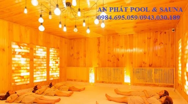 Đơn vị lắp đặt phòng xông hơi đá muối hồng ngoại chất lượng