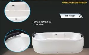 Bồn tắm ngâm Micio PB-180D ngọc trai