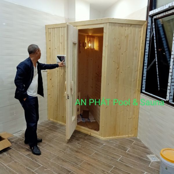 Bàn giao phòng xông hơi khô gia đình Anh Hùng Hải Phòng