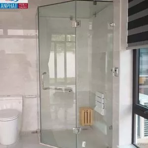 Phòng xông hơi ướt kính cường lực kích thước 1000*1000*2100mm