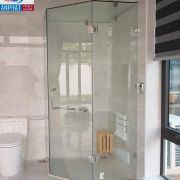 Phòng xông hơi ướt kính cường lực kích thước 1000*1000*2100mm