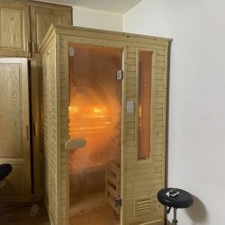 Bàn giao phòng xông hơi khô vách đá muối cho 2 người tại Đông Anh