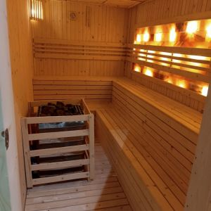 Phòng xông hơi khô đá muối gia đình 1400*1400*2100