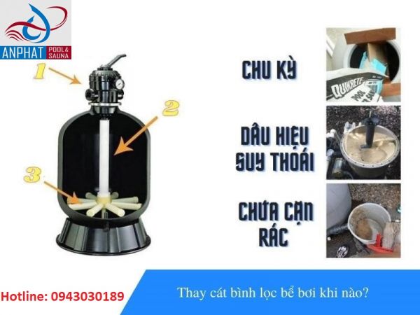 Hướng dẫn thay cát bình lọc bể bơi _ Nhanh gọn, hiệu quả